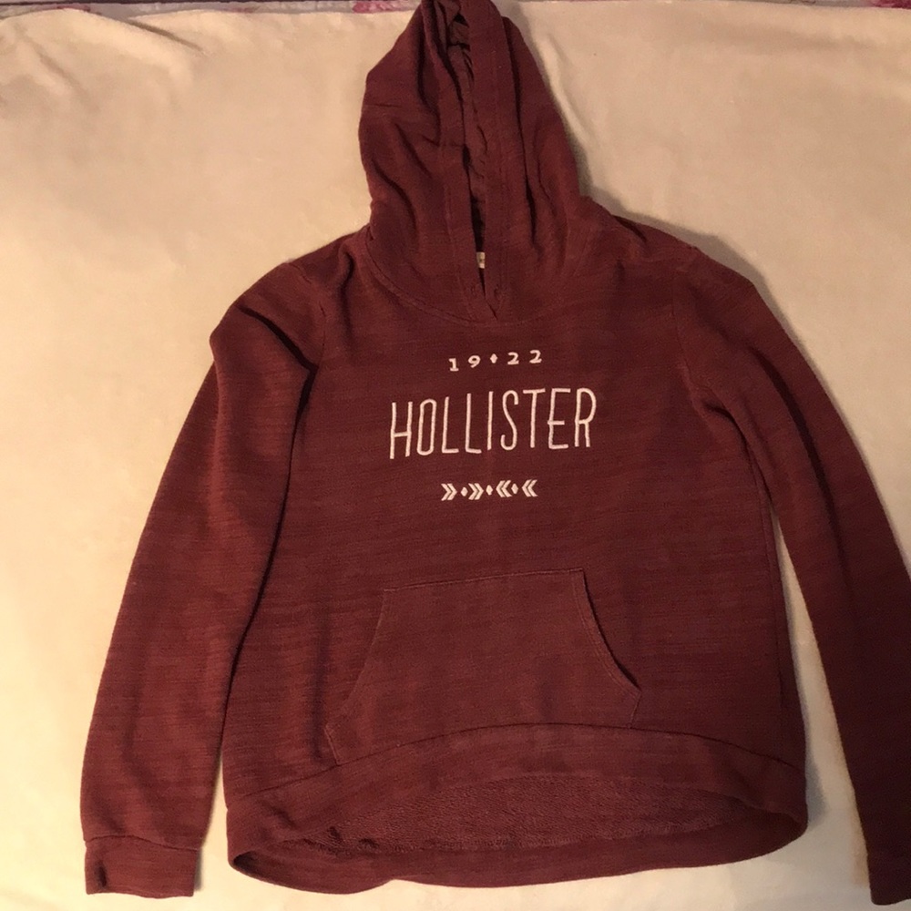 Hollister Maroon Hoodie